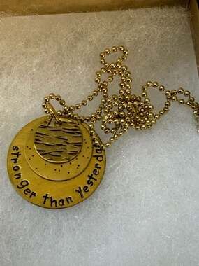 Medic Alert Jewelry, Medical ID Necklace, Allergy Alert, Diabetes Alert, Bronze